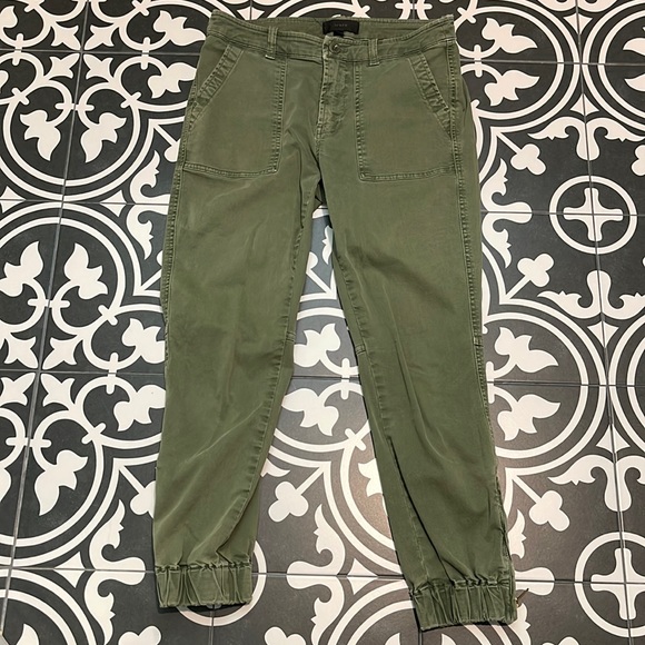 Jcrew army green cargo pants